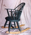 small green rocker